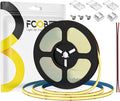 16.4FT COB LED Strip Lights Waterproof IP65 Dimmable Warm White 2700K Strips by FCOB
