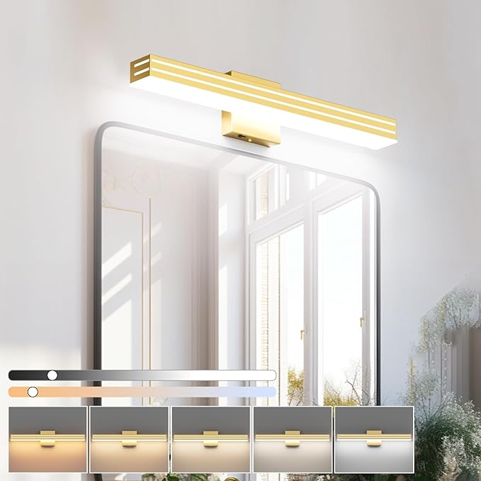 Ralbay 24inch Gold Vanity Light by RalbayLighting