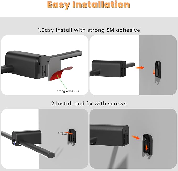 Lightbiz Picture Light for Wall 20inch, 10000mAh Rechargeable Battery Operated - Image 8