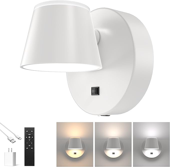 URSOLA Battery Operated Wall Sconce by URSOLAYourHomeSolar