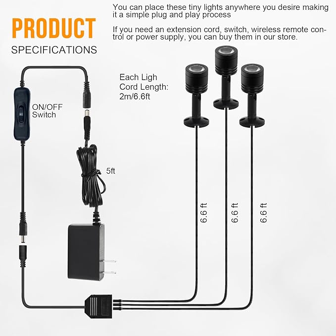LED Mini Indoor Spotlight – Accent Lighting - Image 6