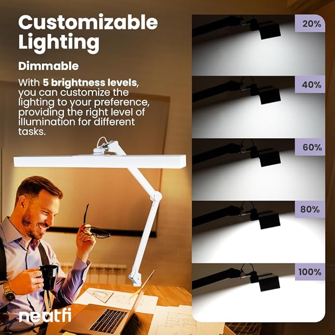 Neatfi 3, 000 Lumens Ultra LED Desk Lamp - Image 5