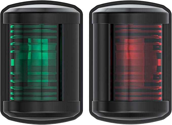 SEAFLO 11 Series Regular Sized LED Green Starboard & Red Port Navigation Light - Image 3