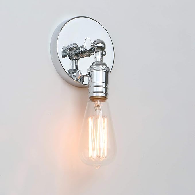 Permo Minimalist Single Socket 1- Light Wall Sconce Lighting - Image 5
