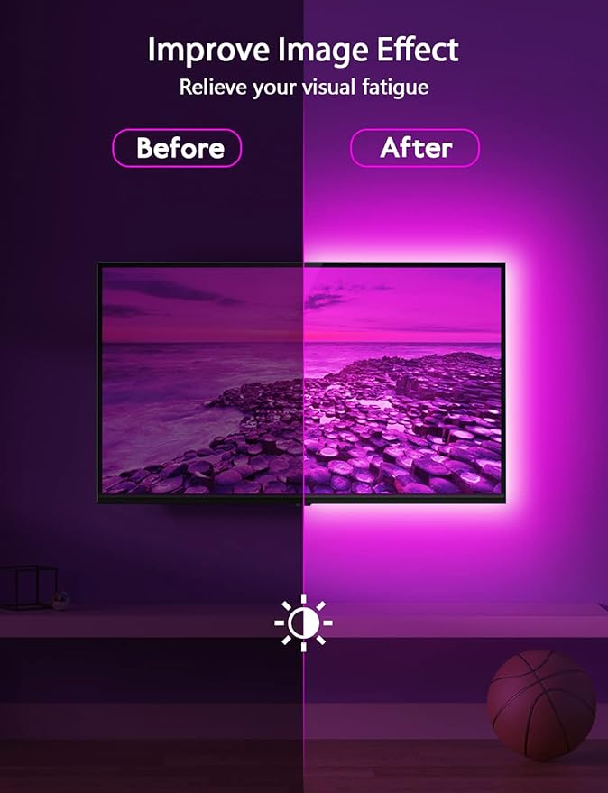 MATICOD RGB LED TV Strip USB Lights - Image 3