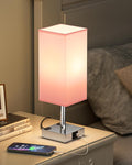 Touch Bedside Table Lamp for Nightstand by Aooshine