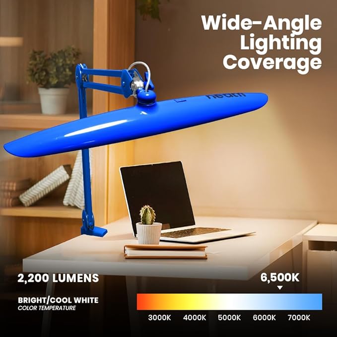 Neatfi XL 2, 200 Lumens LED Task Lamp, 24W Super Bright Desk Lamp, 4 Level - Image 4