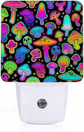 LED Night Light, Colorful Mushrooms Pattern LED Night Light Plug into Wall by Unknown