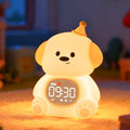 Dog Alarm Clock with Night Light by Aokpsrt