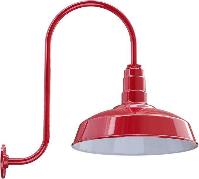 Steel Lighting Co. Gardena Barn Light | Outdoor Wall Mounted | 16" Dome | by SteelLightingCo