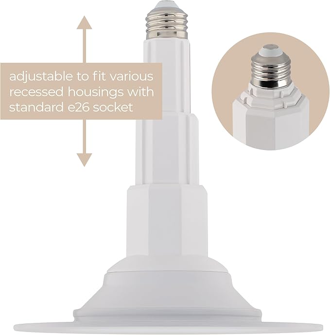 Just Screw Me in 6in LED Recessed Retrofit Light - Image 5