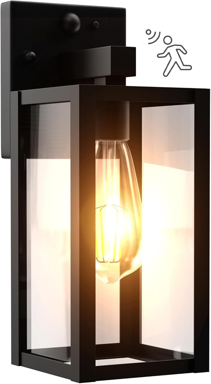 Dawn to Dusk Outdoor Sensor Motion Sensor Light Fixture Waterproof Porch Lights by Kainozoic