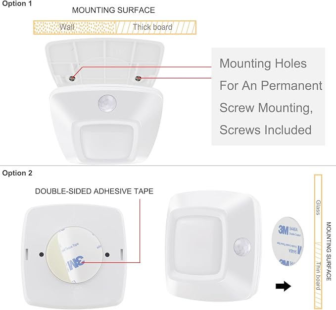 BIGMONAT Motion Sensor Tap Light, Battery Operated Puck Lighting - Image 6