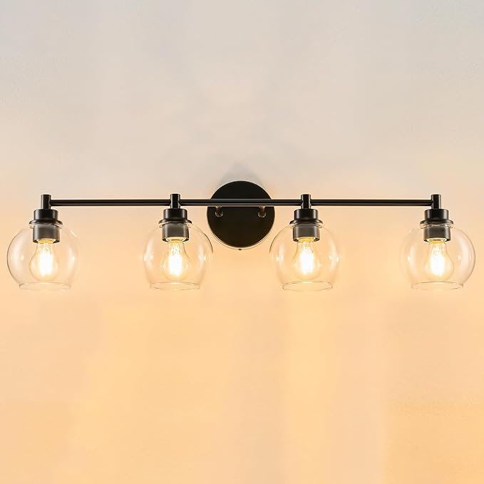 VONLUCE Bathroom Light Fixtures, 4-Light Bathroom Vanity Light - Image 9
