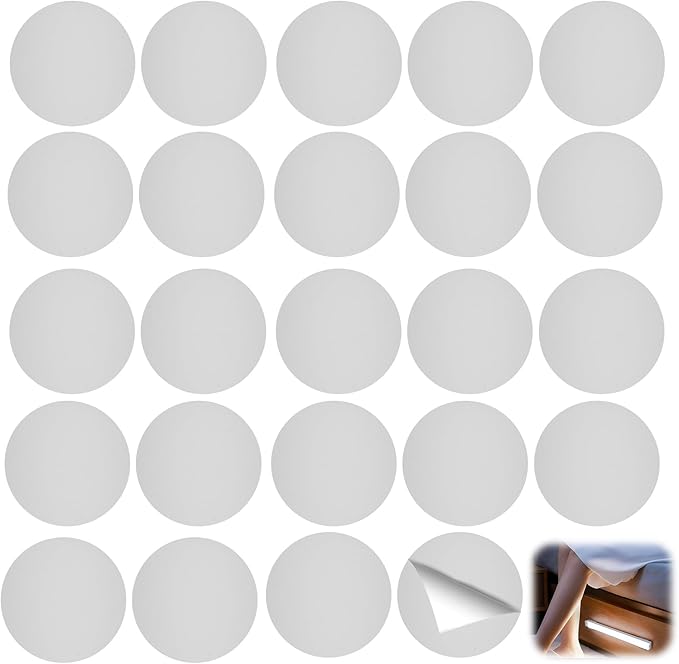 24 Pack Under Cabinet Light Metal Adhesive Strips - Image 7