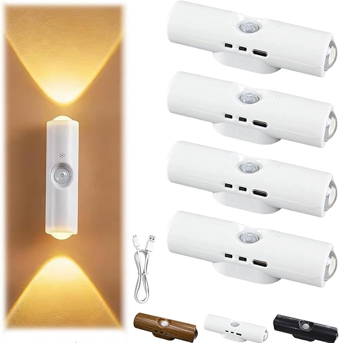 Rechargeable Smart LED Motion Sensor Ambient Light, Smart Sensor Magnetic by Unknown