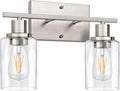 ShineTech 2-Light Bathroom Light Fixtures, Modern Vanity Lights by ShineTech