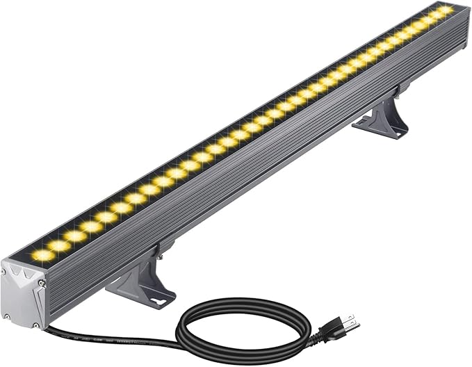 WLED Wall Washer Light 36W 3000K Warm White – 4500LM 40″ Linear LED Light Bar by Yotivki