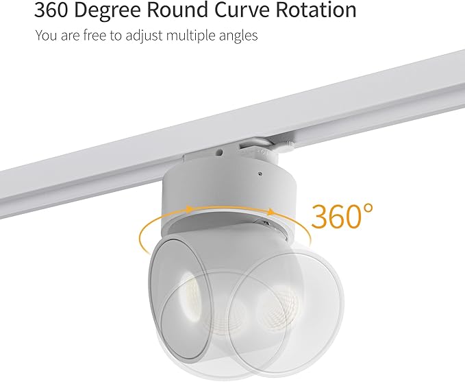 Aisilan Dimmable H Track Lighting Heads - Image 4