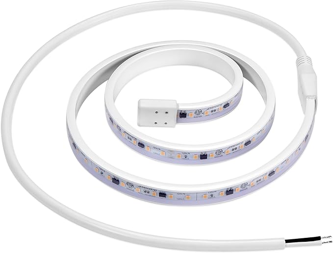 Maxxima 36 in. Hardwired LED Under Cabinet Strip Light, 1380 Lumens, 3000K Warm - Image 9