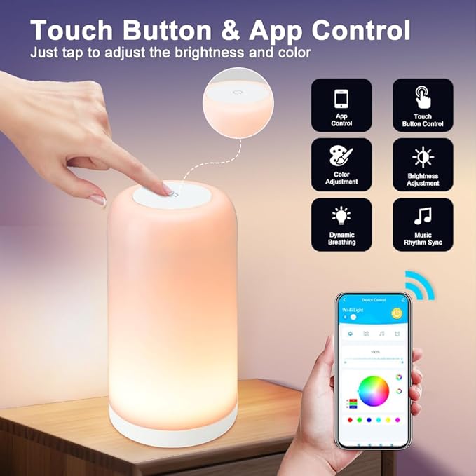 Dimmable Touch Night Light - Image 2