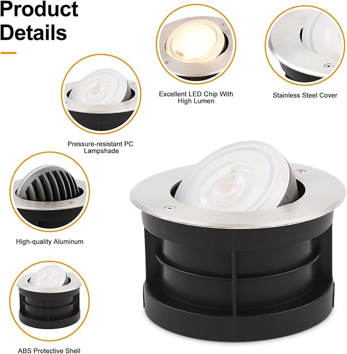 Angle-Adjustable Inground Light - Image 3