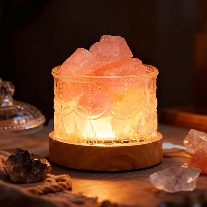 Runyangshi Crystal Lamp Night Light by Runyangshi