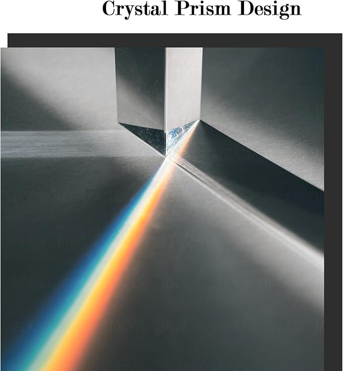 YUYI Crystal Picture Light for Wall, Modern K9 Crystal Dimmable Painting Lights - Image 3