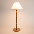 Bamboo Cordless LED Table Lamp – Rechargeable 24-Hour Battery, Dimmable Warm by LUXELYKOS