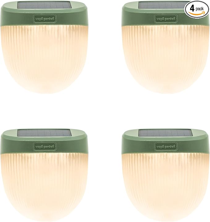 Vego garden Rippled Solar Garden Lights by VegoGarden