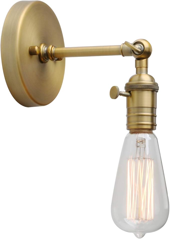 PERMO Industrial Mini Single Sconce Adjustable Simple Metal Wall Sconces Wall - Image 8
