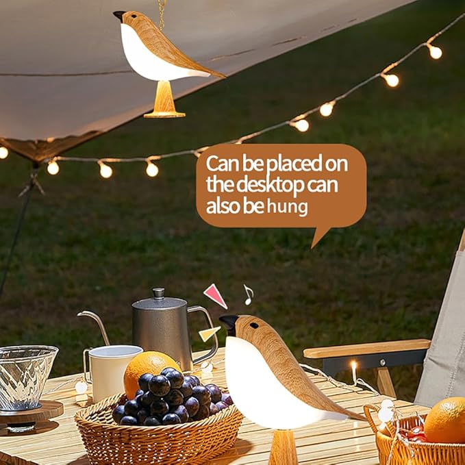 Bird Table Lamp with Remote & Touch Control | 3 Color Temperature & 3-Level - Image 6