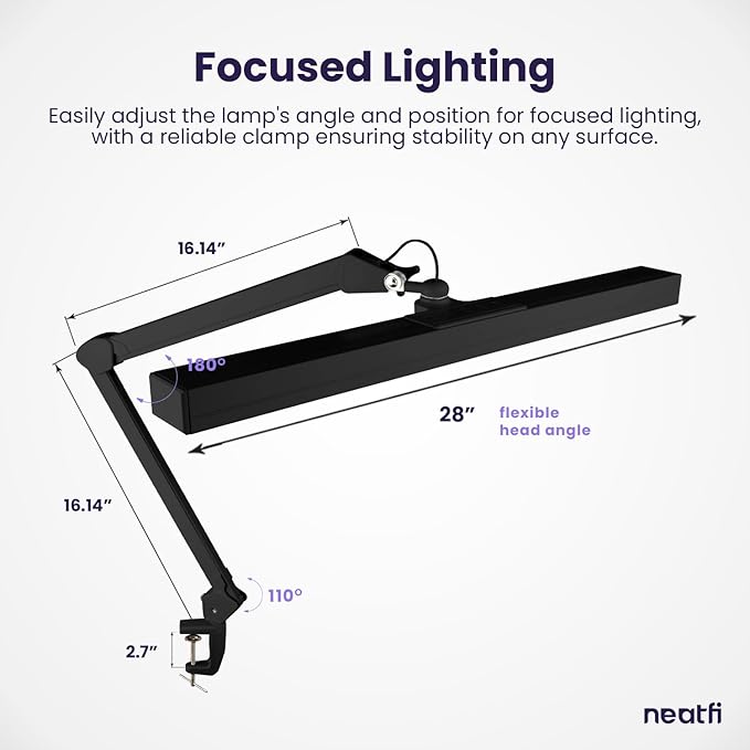 Neatfi 3, 000 Lumens Ultra LED Desk Lamp - Image 7