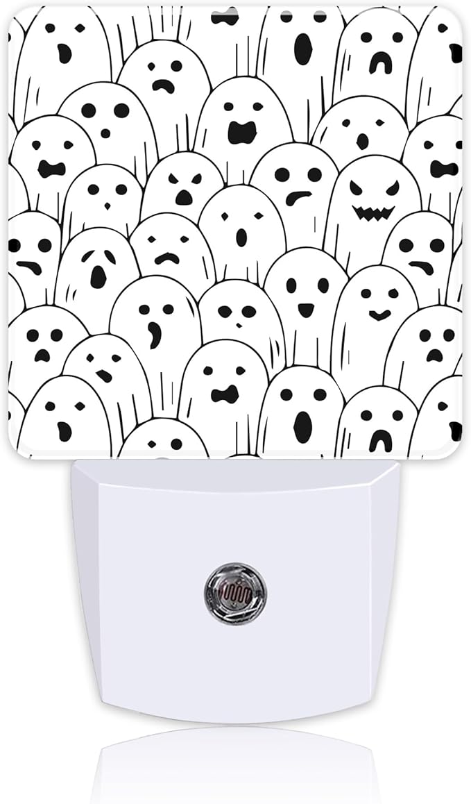 Halloween Funny Ghost Night Light by Uiaoiais