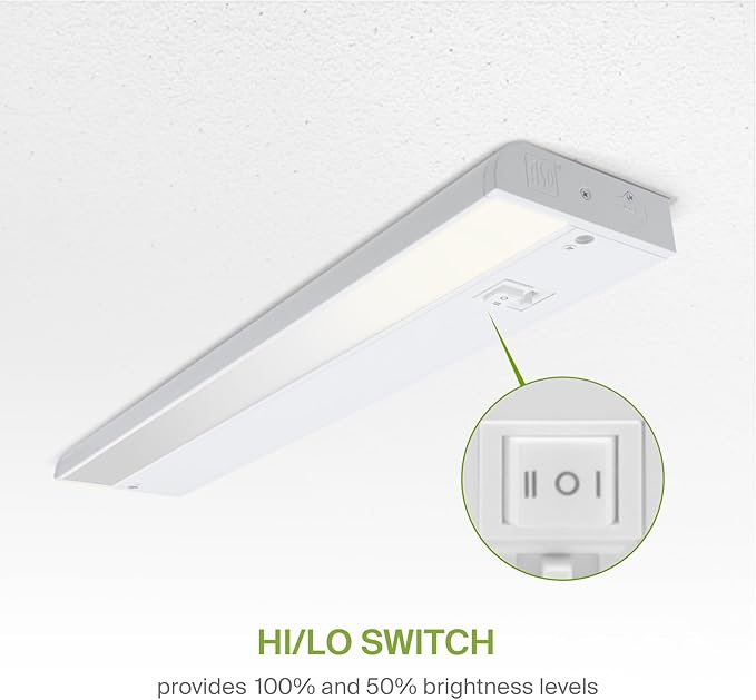 ASD 20 Pack 12 Inch LED Under Cabinet Lighting Plug in or Hardwired, - Image 4