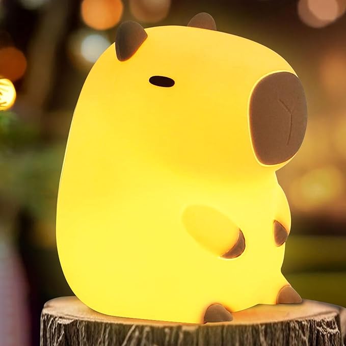 Capybara Night Light for Kids by FAMIDUO-BrightenYourLife