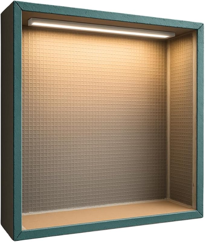 LED Light Shower Niche, Tile-Ready by Simple+Shower+Solutions
