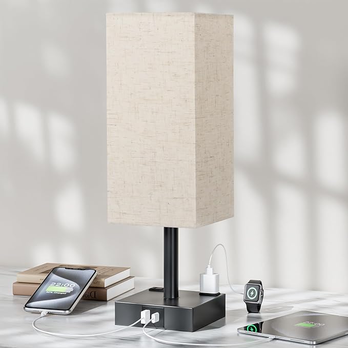 Touch Bedside Table Lamp for Nightstand - Image 7