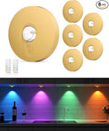 Rechargeable RGB Puck Lights by Aokpsrt