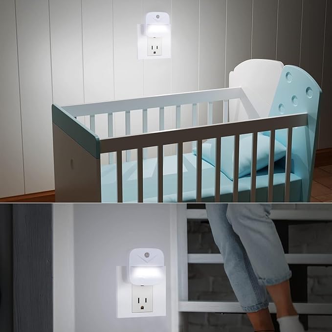 Night Light, LED Night Lights Plug into Wall, Dusk to Dawn Sensing Nightlights - Image 4