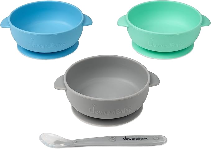 UpwardBaby Silicone Baby Bowls by UpwardBaby