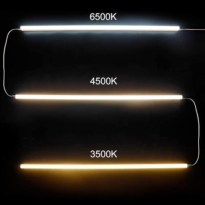 LightingWill T5 LED Shop Light, Natural White 4000K, Linkable Integrated Fixture - Image 5