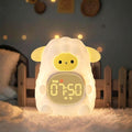 Sheep Alarm Clock with Night Light by Aokpsrt