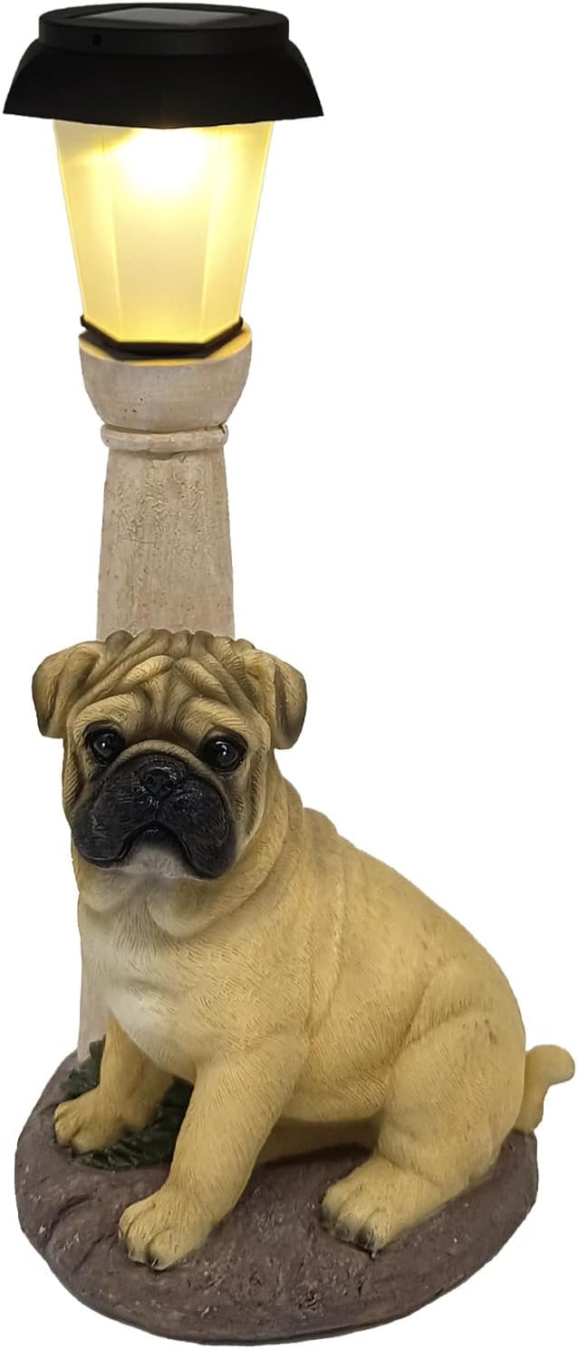 BAYN Solar Dog Garden Statues by BAYN