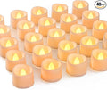 Homemory 48-Pack Novelty Flickering Flameless Tea Lights Candles, 200+Hours by Homemory