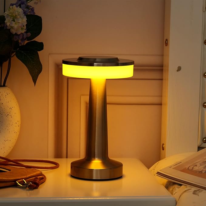 Riakrum 2 Pcs LED Portable Cordless Table Lamp - Image 7