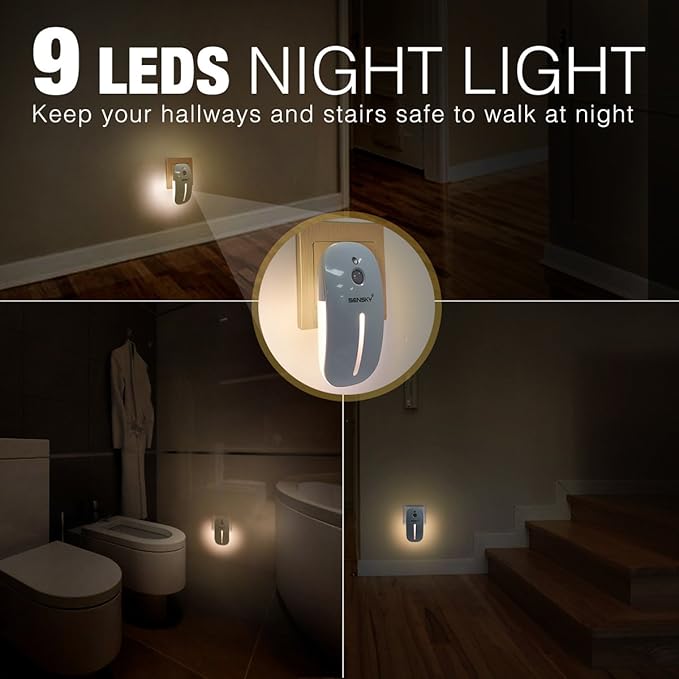Sensky [2 Pack Plug in Night Light - Image 7