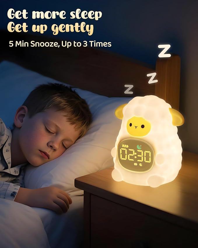 Sheep Alarm Clock for Kids - Image 8