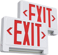 Exit Sign with Adjustable LED Pipe, Exit Signs with Emergency Lights Bar Combo by SASELUX