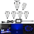 LED Deck Lights 0.7" Tiny Deck Driveway Light Dock Path Step Road Light Outdoor by QACALEDOutdoorRecessedDeckLightingKits